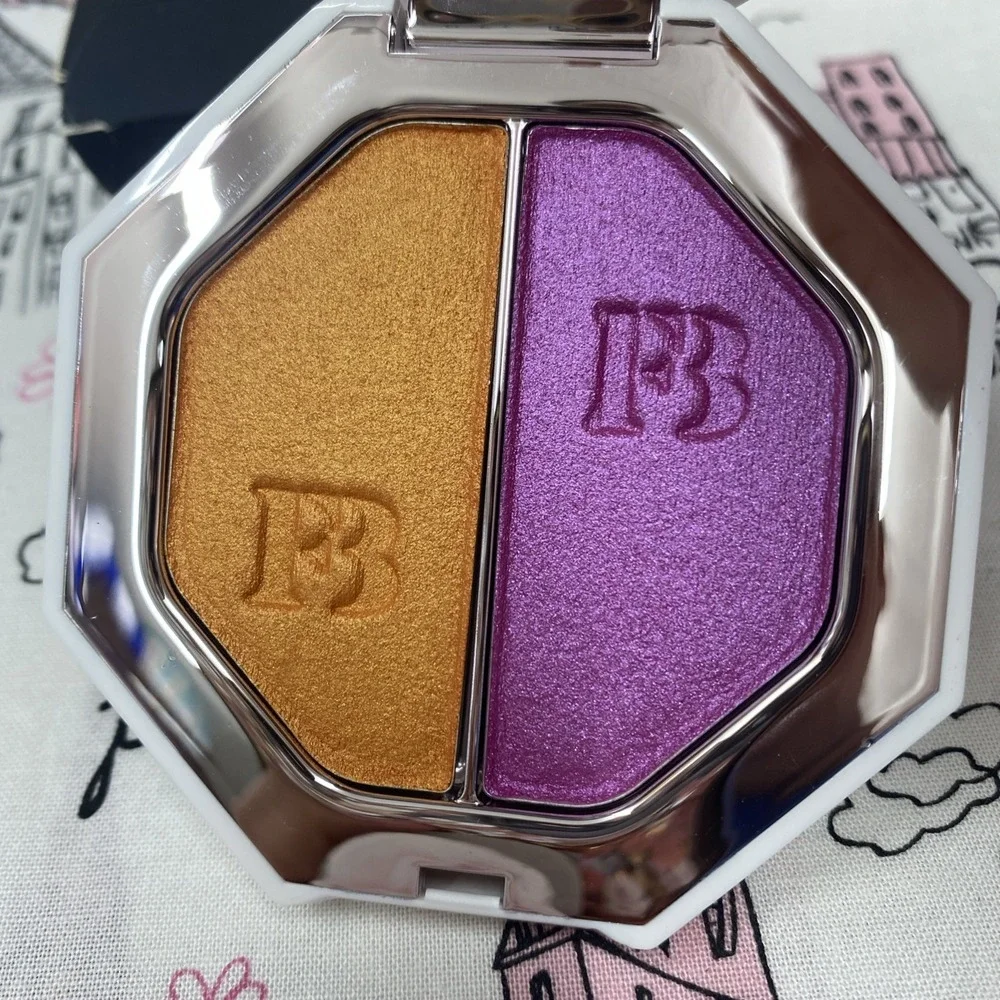 FENTY BEAUTY KILLAWATT FOIL HIGHLIGHTER SHADE MIMOSA SUNRISE/SANGRIA SUNSET READ